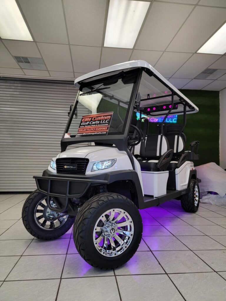 2023 BINTELLI LIFTED 6 PASSENGER ELECTRIC LOW SPEED VEHICLE GOLF CART