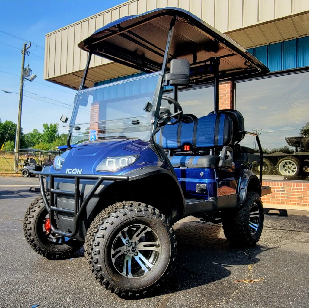 2025 ICON I40L 4 PASSENGER LIFTED Electric Golf Cart Elite Custom