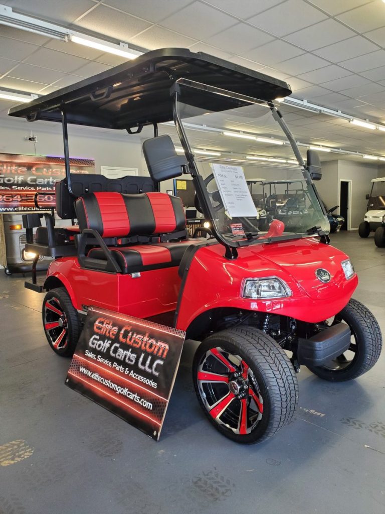 Custom 2023 Evolution Classic 4 Pro Lithium Ion Battery Golf Cart