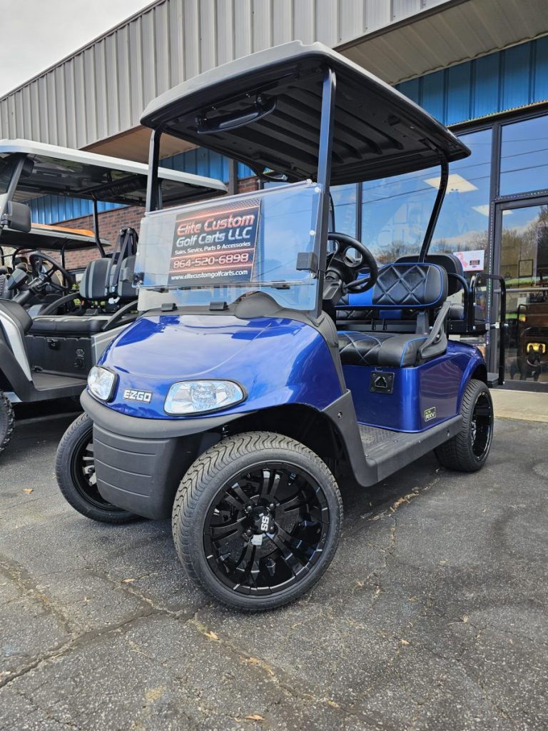2020 EZGO RXV Elite 56 Volt Lithium 4 Passenger Golf Cart Elite